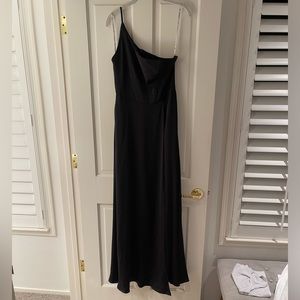 Celebrate DB Studio One Shoulder Black Dress Size 8